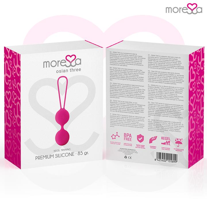 Produktbild Moressa Osian Drei Premium Silikon Rosa