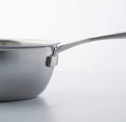 Produktbild Demeyere Sauteuse Industry (20 cm, Bratpfanne, Edelstahl)