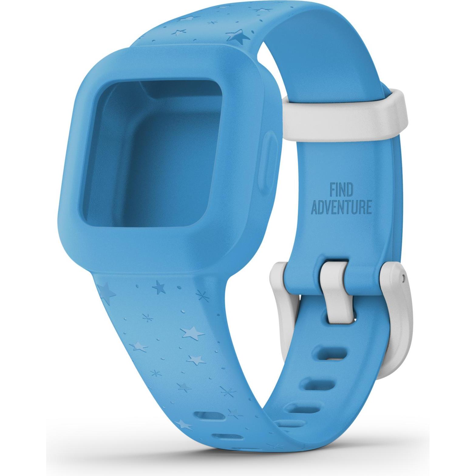Garmin Armband Vivofit Jr.3 Blau (Silikon, Vivofit Jr. 3), Uhrenarmband, Blau