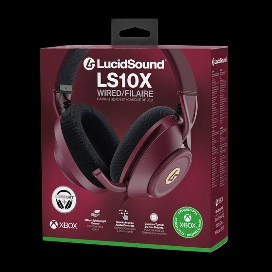 Actual product image PowerA - LucidSound LS10X Gen 2 Wired Gaming Headset - Ruby (Cable)