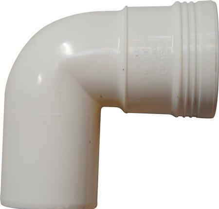 Actual product image Magnaplast HTP bend 88 degrees 32 mm with 1 sleeve white