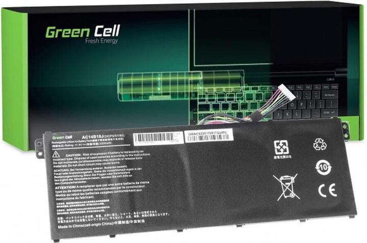 Actual product image GreenCell AC52 (3 cubicles, 2100 mAh)