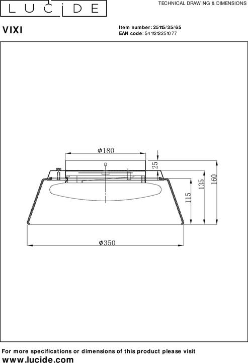 Produktbild Lucide Vixi