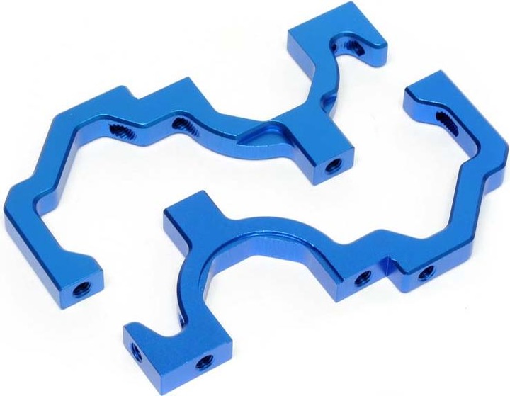 Produktbild HB Racing Front Bulkhead Set (Blue)