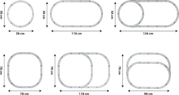 Image du produit Re.Eltoys SUPER TRENO AV : B/O train set - 6 different tracks layouts