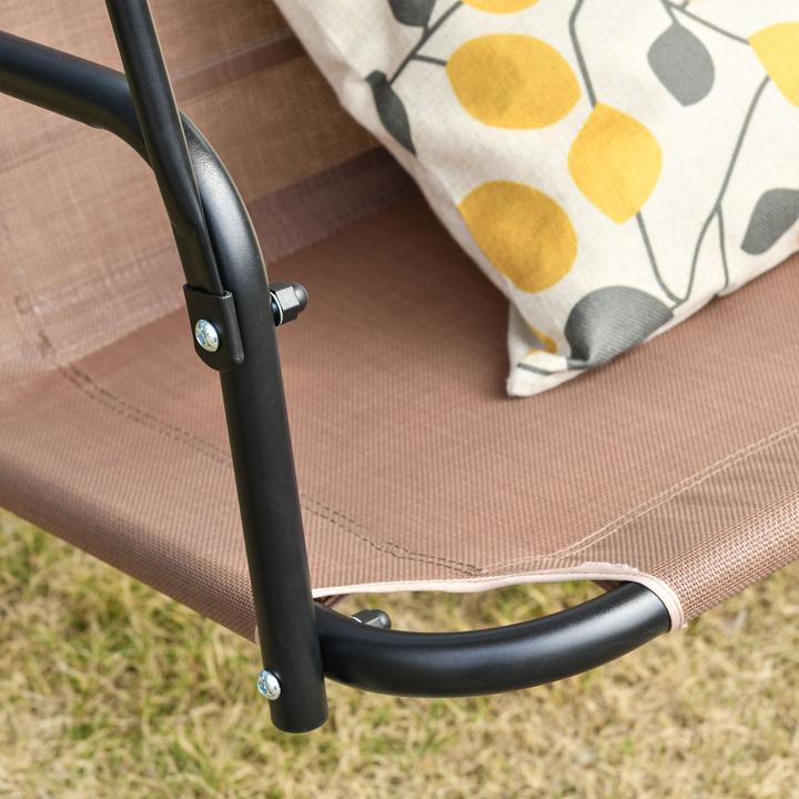 Immagine prodotto Outsunny Hollywood Swing con tetto apribile