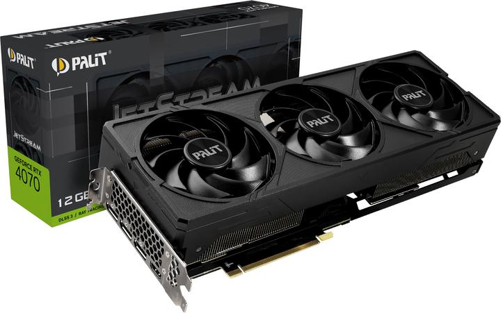 Produktbild Palit GeForce RTX 4070 JetStream (12 GB, GDDR6X)