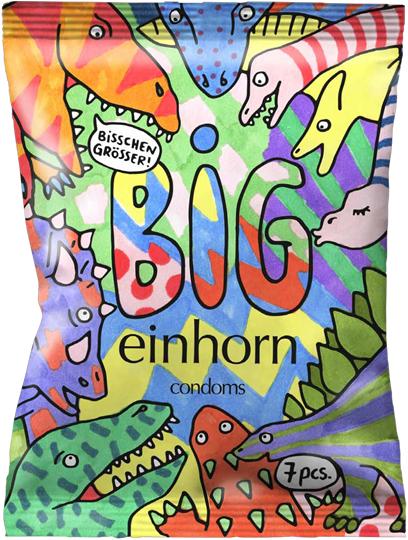 Produktbild Einhorn Condoms Tyrannosaurus Sex (7 Stk.)