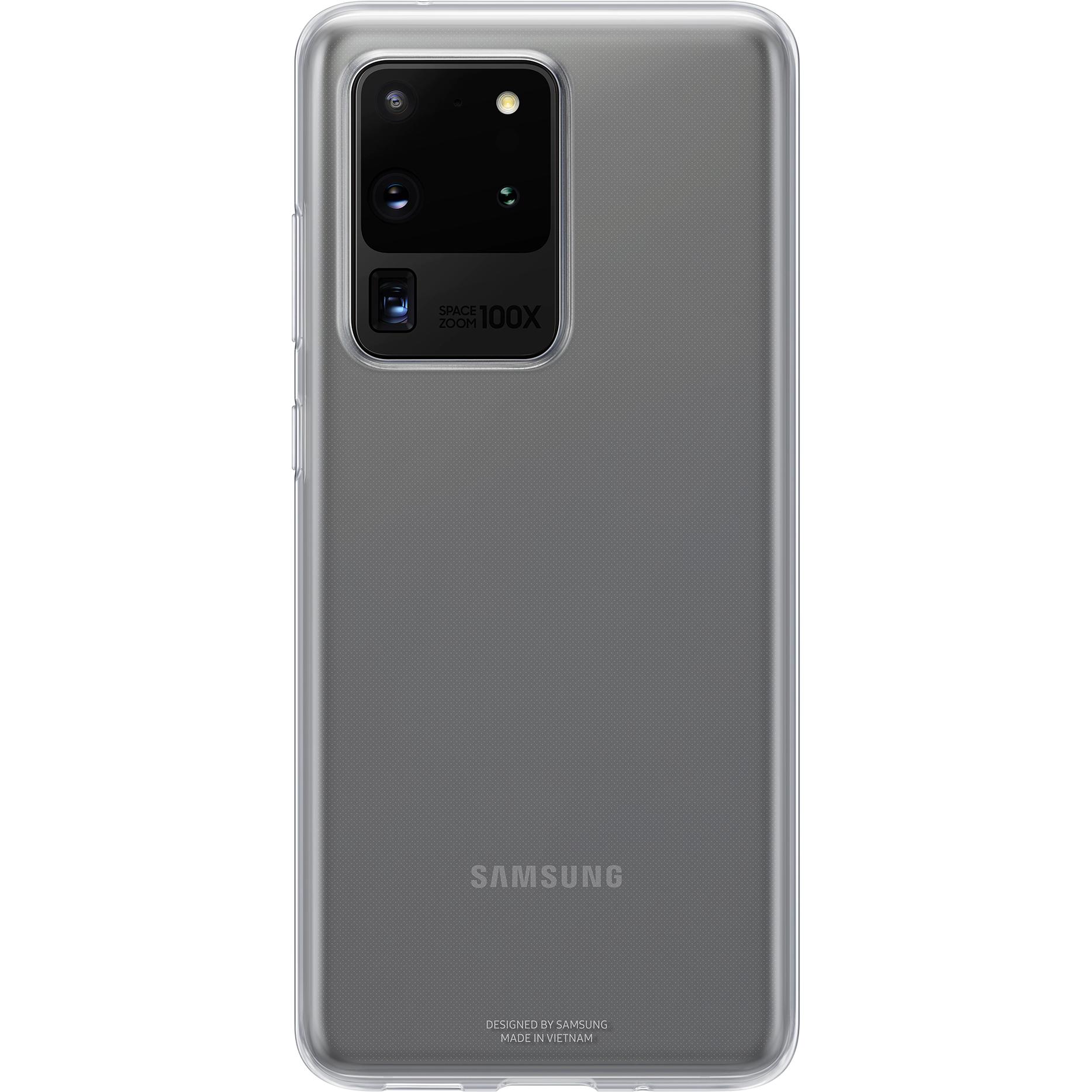 Samsung Clear Cover (Samsung Galaxy S20 Ultra), Smartphone Hülle, Transparent