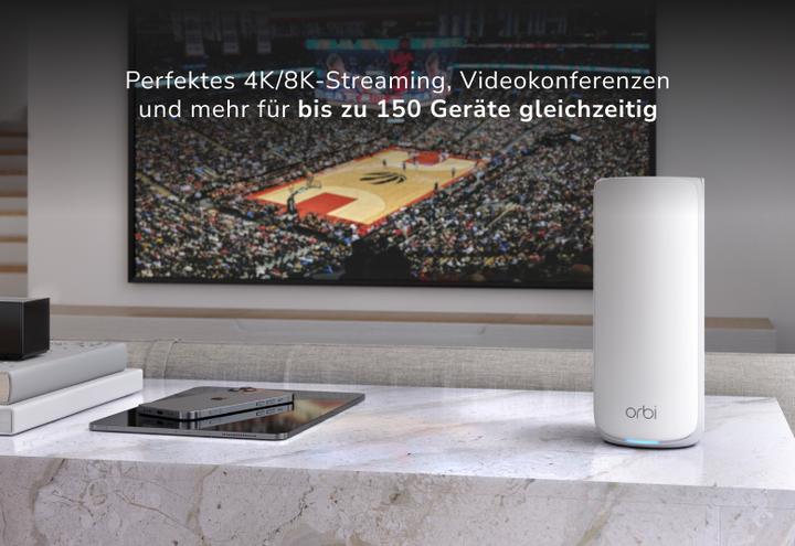 Actual product image Netgear Orbi 870 Series (RBE873) Set of 3