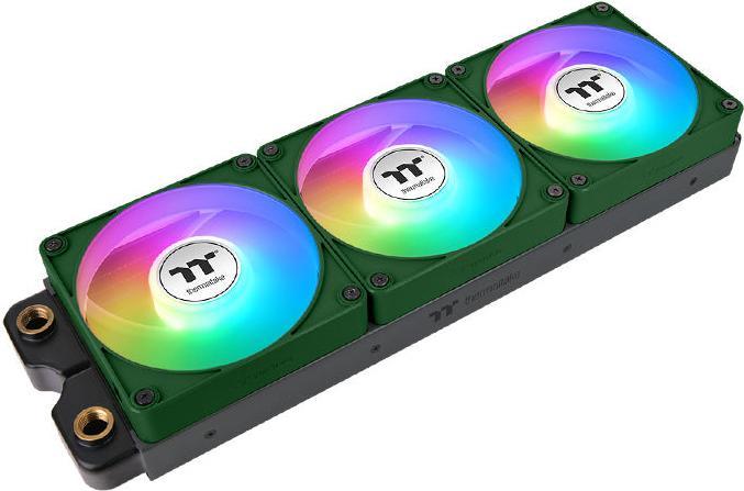 Image du produit Thermaltake TT CT140 EX ARGB Sync PC Cooling Fan 3 Pack Racing Green (140 mm, 3 x)