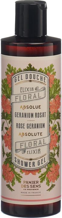 Actual product image Panier des Sens Rose Geranium Gel Shower Gel (250 ml)