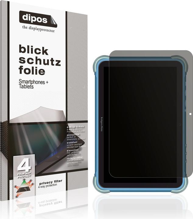 Actual product image Dipos Privacy Screen Protector 4-Way Privacy-Filter (Krueger Matz FUN 1008)