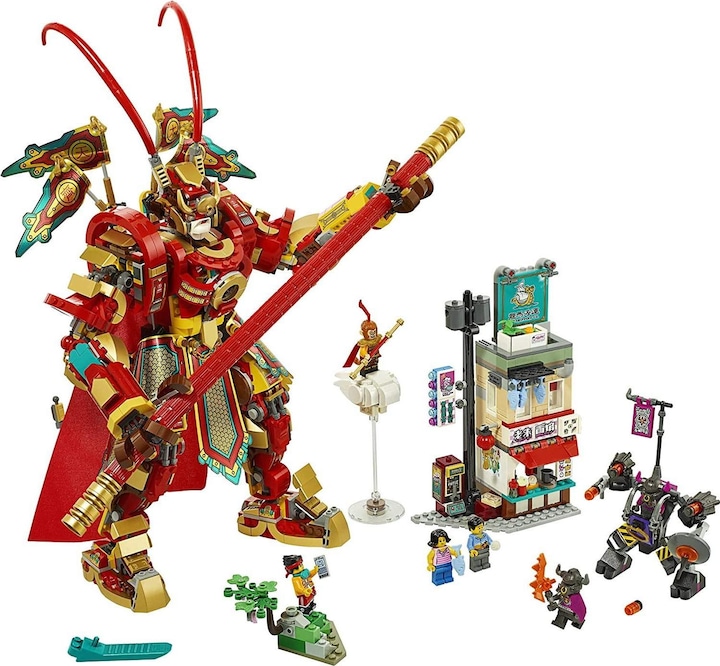 Actual product image LEGO Monkey King Mech (80012, LEGO Monkie Kid, LEGO Rare Sets)