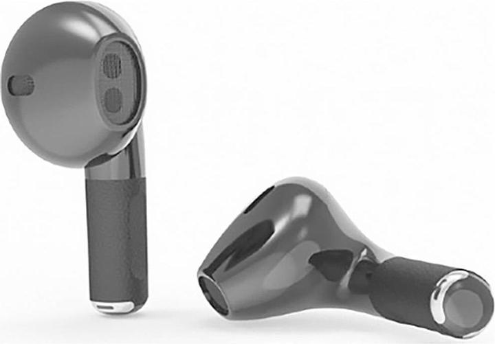 Immagine prodotto Gembird Cuffie cablate HEADSET BLUETOOTH/BLACK/GREY TWS-02-BK (3 h, Senza fili)