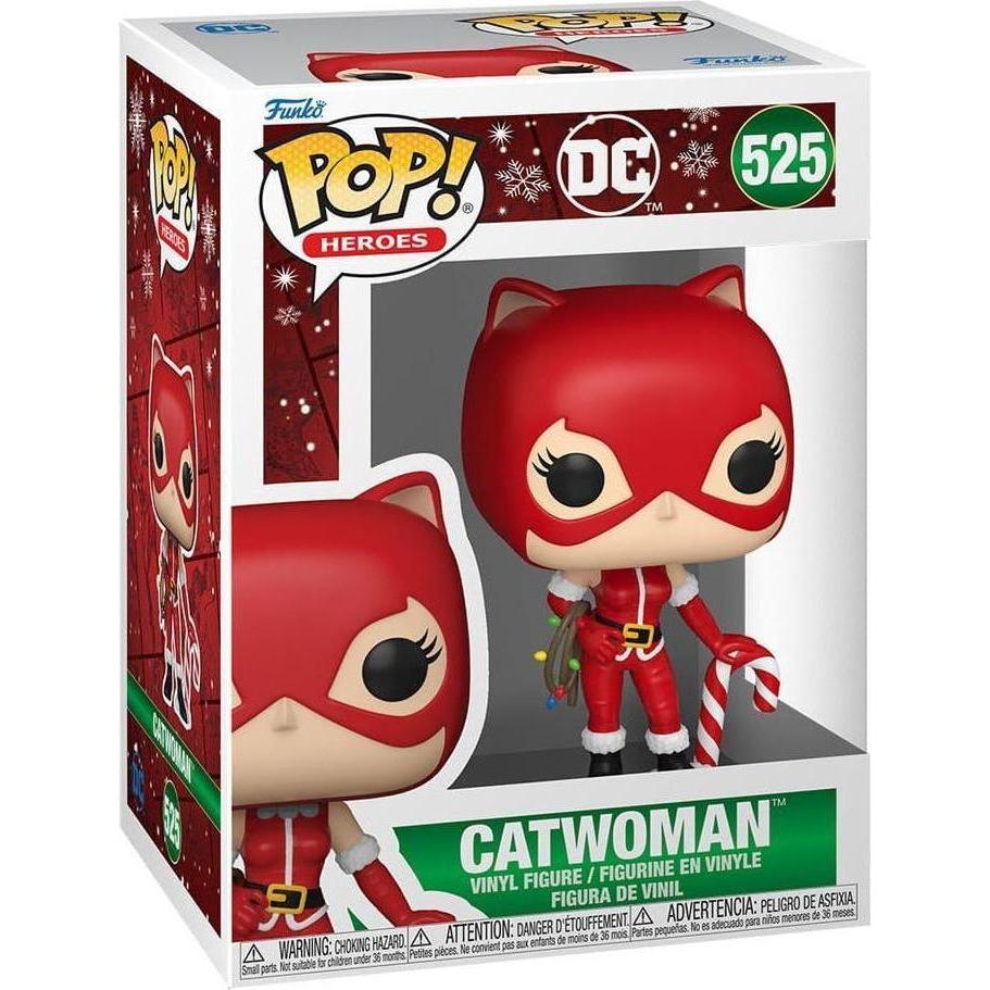 Thumbnail - Funko DC Comics POP! Heroes Vinyl Figur Holiday '24- Catwoman 9 cm