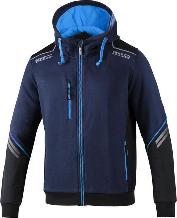Actual product image Sparco Workwear Jacket Hooded Full Zip Tech (L)