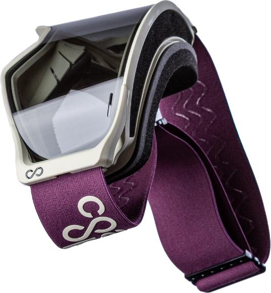 Produktbild Coast Optics Alta 2 Goggle Driftwood, Band violett mit Smoke und klarem Glas (Driftwood, Transparent, Smoke)