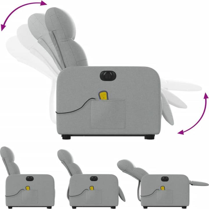 Image du produit vidaXL Massagesessel mit Aufstehhilfe