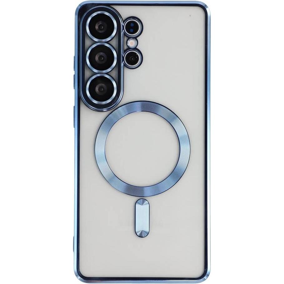 Cover-Discount Galaxy S26 Ultra - Handyhülle mit metallischem Design & Kameraschutz (Samsung Galaxy S26 Ultra), Cover smartphone, Blu