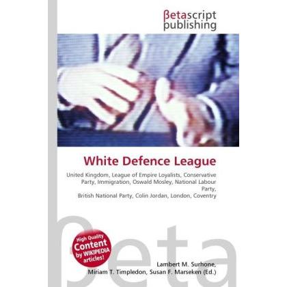 White Defence League, Fachbücher