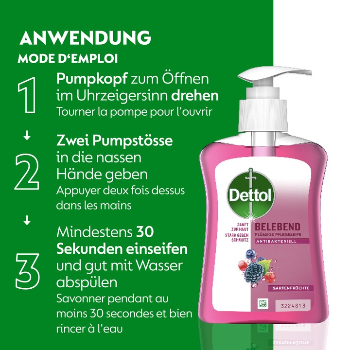 Immagine prodotto Dettol Sapone liquido (Sapone liquido, 251 ml)