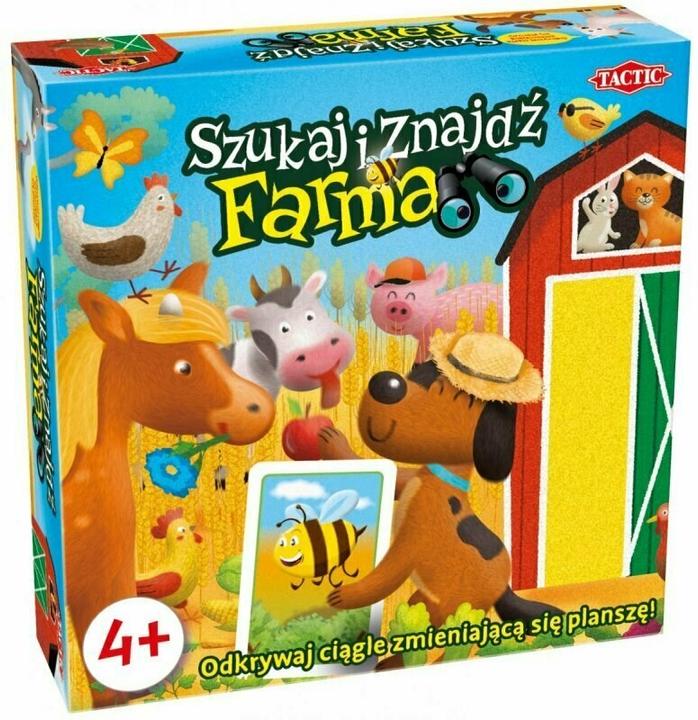 Image du produit Tactic Ferme de jeu de société tactique - chercher et trouver