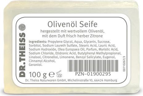 Actual product image Medipharma DR.THEISS Olive Oil Soap, 1 pc. bar of soap