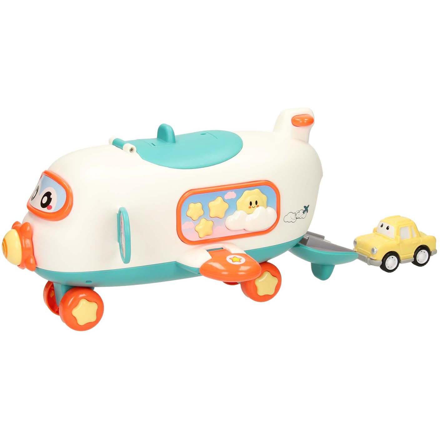 Thumbnail - Spielset Passagierflugzeug mit Fahrzeugen