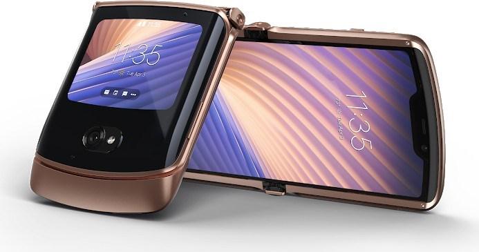 Produktbild Motorola Razr 5G (256 GB, Blush Gold, 6.20", SIM + eSIM, 5G)