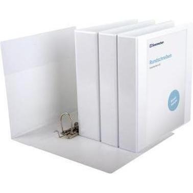 Soennecken, Ordner, Präsentationsringbuch 4144 DIN A4 62mm 4Ringe weiss (A4, 62 mm, 1 x)