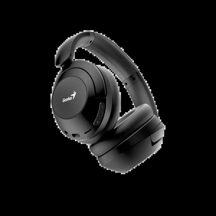 Produktbild Genius HS-810BT schwarz / Kabelloses Headset / Mikrofon / BT 5.3 / Klinke 3,5 mm / USB-C (8 h, Kabellos)
