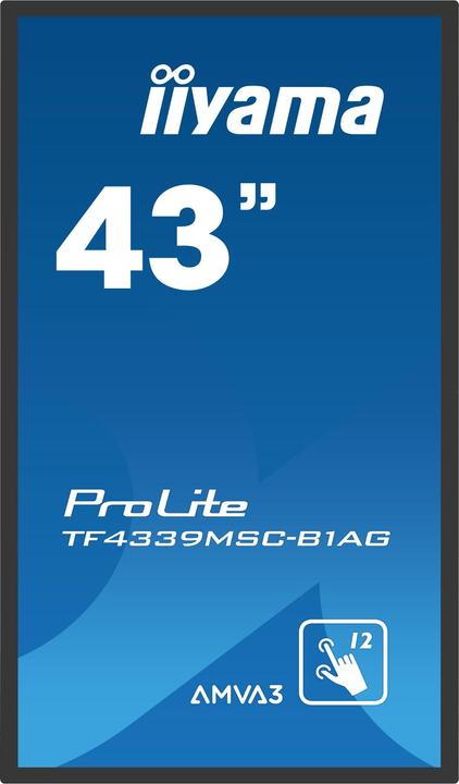 Image du produit iiyama TF4339MSC-B1AG (1920 x 1080 pixels, 43")