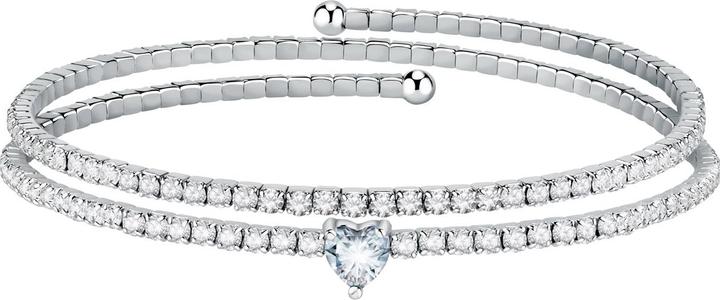 Immagine prodotto La Petite Story Lux Bangle Love Brass Heart Cz (Acciaio inossidabile)