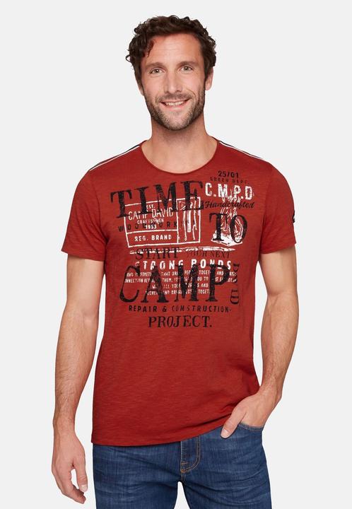 Produktbild Camp David T-Shirt THE CRAFTSMEN Kurzarmshirt (S)