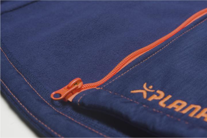 Actual product image Planam Junior softshell jacket olive/orange 146/152 (146)