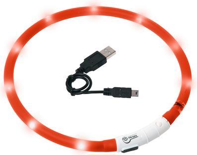 Actual product image Karlie Visio Light Led Tube Collar (Dog, Walks)