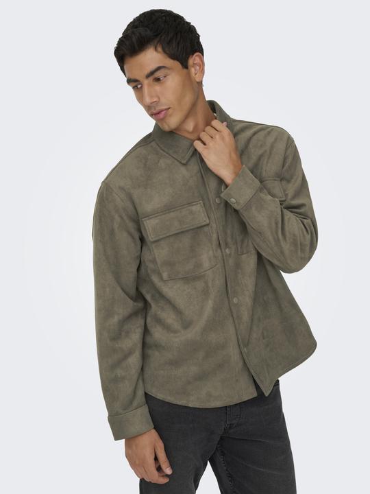 Produktbild Only & Sons Jacke ONSRAVI Lederjacke (S)