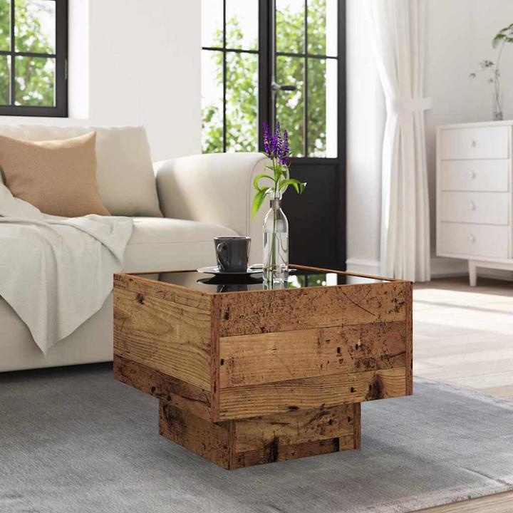 Image du produit vidaXL Rustikaler Couchtisch (40 x 40 x 30 cm)