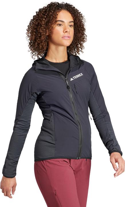 Immagine prodotto adidas Pile antivento con cappuccio Terrex Techrock da donna (L)