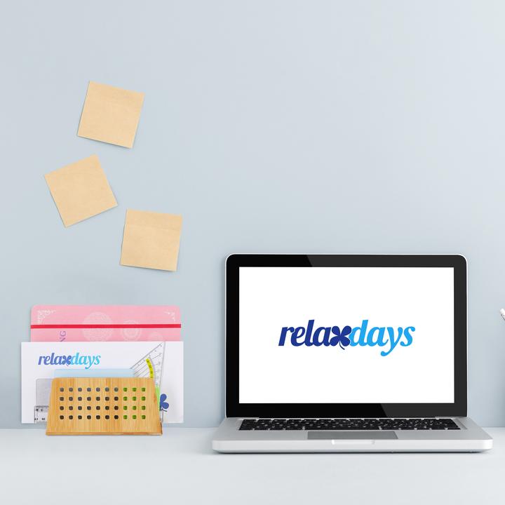 Actual product image Relaxdays Documet Rack