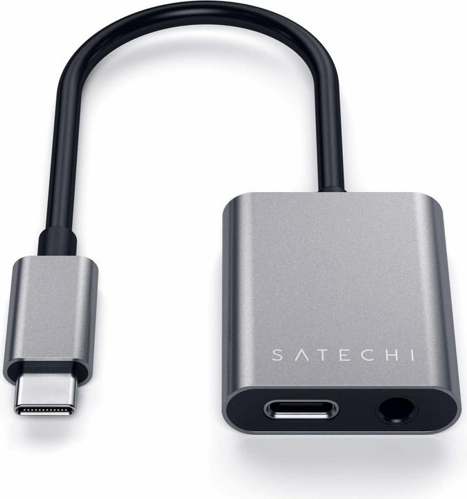 Produktbild Satechi USB-C Audio Adapter mit 3.5mm- und USB-C Ladeport (USB-C)