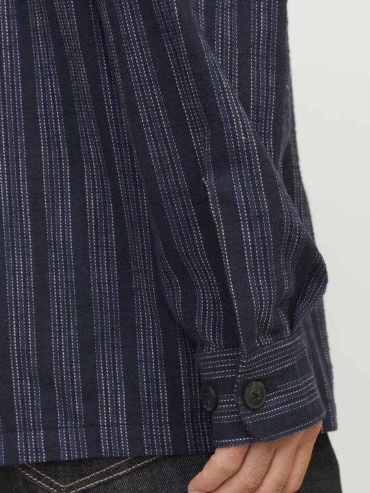 Produktbild Jack & Jones Jprccraymond Spring Stripe Overshirt Sn (L)