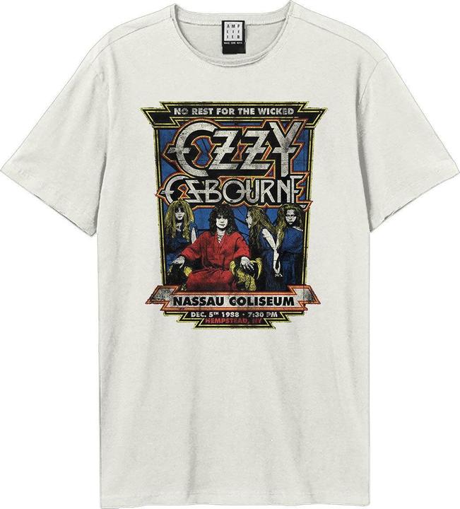 Immagine prodotto Amplified No Rest For The Wicked Maglietta Ozzy Osbourne Adulto Unisex (S)