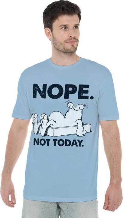 Immagine prodotto Garfield Nope Maglietta Uomo (XL)