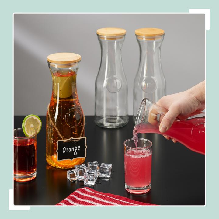 Produktbild Relaxdays Wasserkaraffen-Set (1 l)