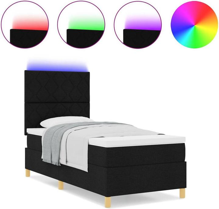 Actual product image vidaXL Boxspringbett (100 x 200 cm)