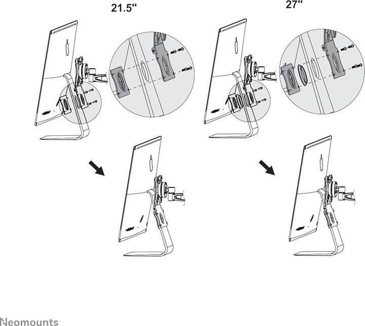 Image du produit Neomounts Fpma-Vesamac2127 (27", 15 kg)