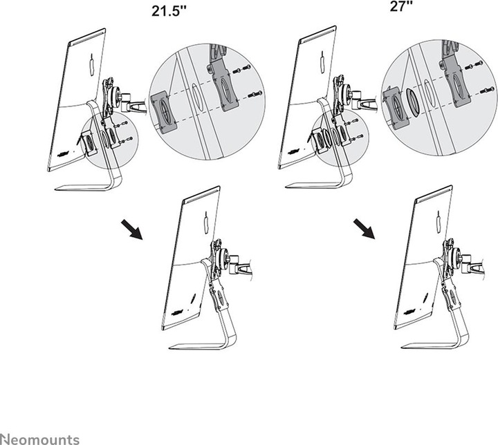 Produktbild Neomounts Fpma-Vesamac2127 (Wand, 27")