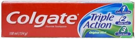 Colgate Triple Action Zahnpasta mit Dreifachschutz (100 ml)